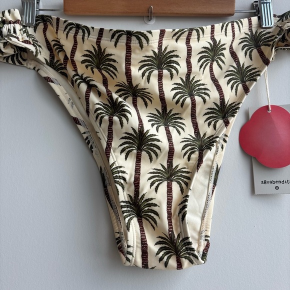 NWT Agua Bendita X Target Palm Tree Tropical Bikini Bottom , Size XXL - Picture 3 of 8